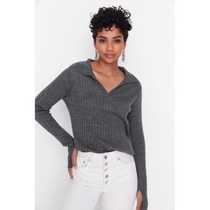NWT Trendyol Women Slim fit Polo neck Knitwear Sweater